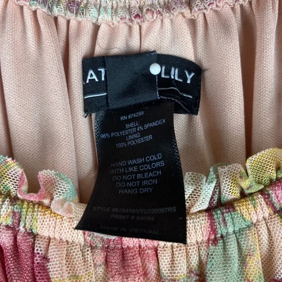 Kate & Lily Womens 12P Dress Cottage Core Floral Feminine Fairycore Smocked - Picture 4 of 9